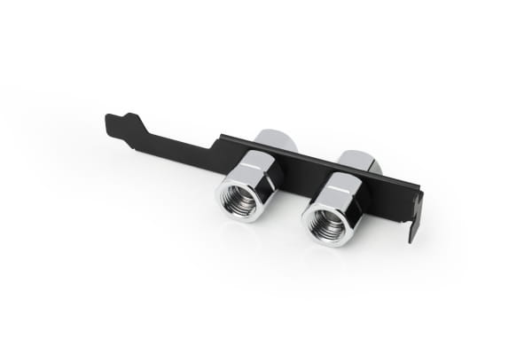 WZS Alphacool ES PCIe Slotblende 2x G1/4 IG und Kabeldurchführung