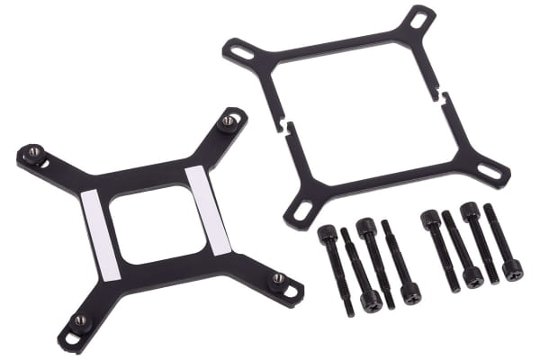 WACZ Alphacool Eisbaer Socket 775,1150,1151,1155,1156,1366,2011,2066,1700,1851 Halterung mit Backplate und Schrauben
