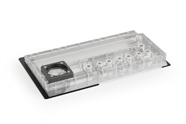 AGB Alphacool Apex Distroplate Y70 D5/DDC - Black