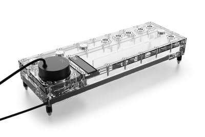 PUM Alphacool Core Distro Plate 360 Links mit VPP/D5 Apex PWM Pumpe PHT EOL