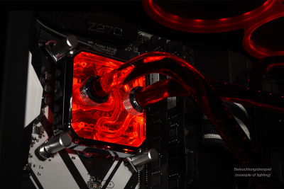 WACZ Alphacool Aurora XPX RGB Frame - Chrome PHT EOL
