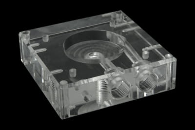 PUZ Alphacool Laing DDC Plexi Aufsatz EOL