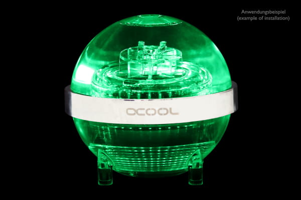 PUM Alphacool Eisball Digital RGB - Acryl D5 mit VPP Apex PWM Pumpe