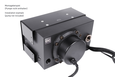 AGB Alphacool ES 2U Reservoir VPP/D5 mit Durchfluss-/Temperatursensor