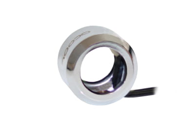 SZ Alphacool Aurora HardTube LED Ring 16mm Chrome - Digital RGB EOL