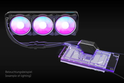 KOI Alphacool Eiswolf 2 AIO - 360mm RTX 3090 TI Strix/TUF mit Backplate EOL