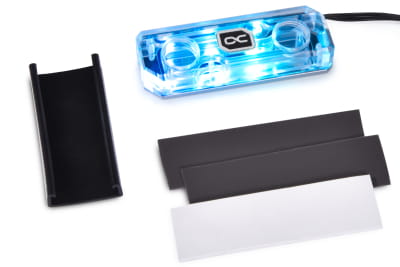 WAH Alphacool HDX Apex Acryl aRGB M.2 2280 SSD Kühler WAH Alphacool HDX Apex Acryl aRGB M.2 2280 SSD Kühler