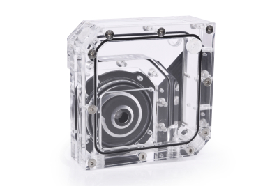 PUM Alphacool Rise Flat Reservoir D5 mit VPP Apex Pumpe EOL