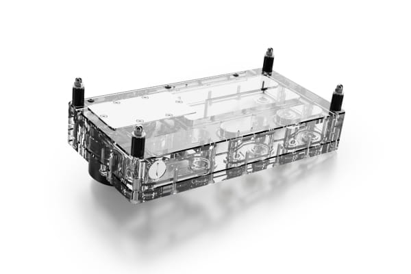 PUM Alphacool Core Distro Plate 240 Links mit VPP/D5 Apex PWM Pumpe PHT EOL