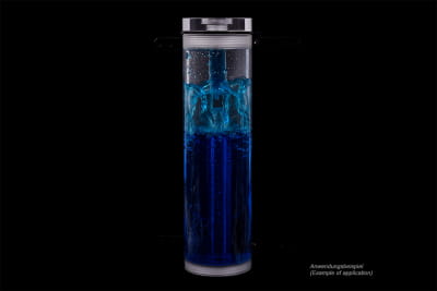 AGB Alphacool Eisbecher 250mm Acryl Ausgleichsbehälter PHT EOL