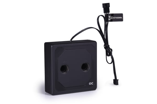 WAC Alphacool Eisblock XPX Aurora Edge - Full Brass Black Digital RGB PHT EOL