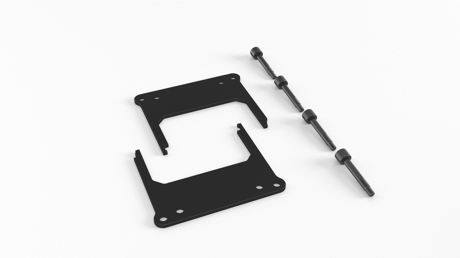 WACZ Alphacool Threadripper/TR4/TR5/TRX40/SP3/SP6 bracket for