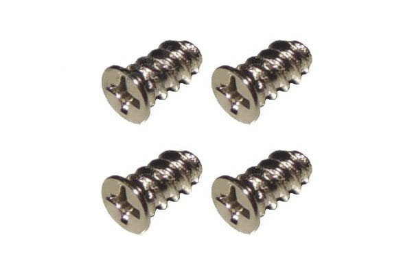 LZ Lüfterschrauben, 4 Stück (klein) - silber EOL
