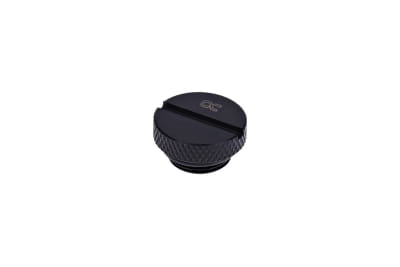 ANZ Alphacool HF Verschlussschraube G1/4 - Deep Black PHT EOL