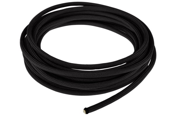 MKA Alphacool AlphaCord Sleeve 4mm - 3,3m (10ft) - Black (Paracord 550 Typ 3) 330cm EOL