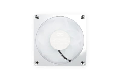 L12 Alphacool Apex Stealth Metall Aurora Lüfter Chrome 2600rpm (120x120x25mm)