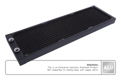 RAD Alphacool ES Aluminium 420 mm T27 - (For Industry only) EOL