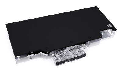 WAK Alphacool Eisblock Aurora Acryl GPX-A Radeon RX 6800XT/6900XT MERC 319 mit Backplate PHT EOL