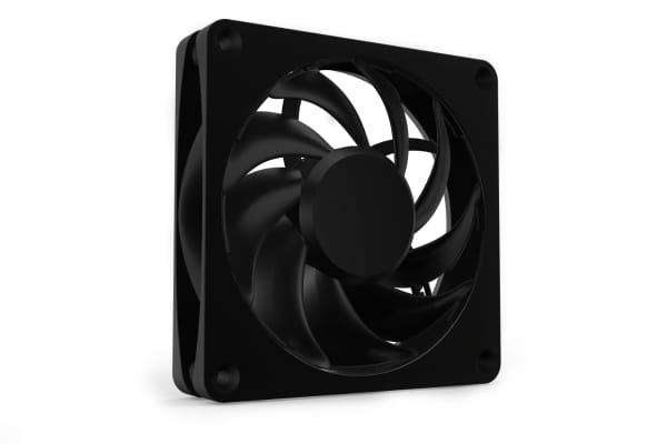 L12 Alphacool Apex Stealth Metall Power Lüfter 3000rpm Matt Schwarz (120x120x25mm)