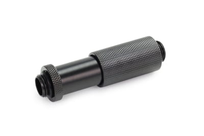 ANF Alphacool ES D-Plug 41-69mm G1/4 AG auf G1/4 AG - Deep Black