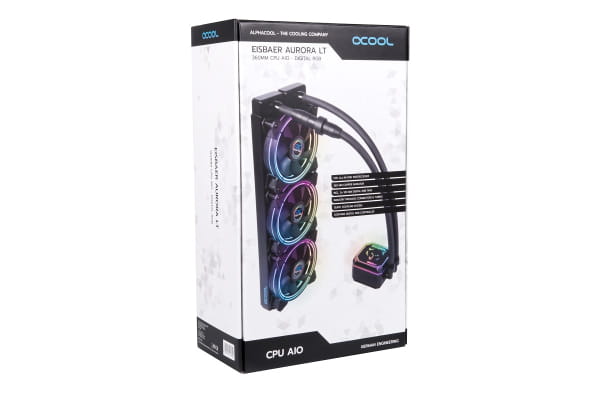 KOI Alphacool Eisbaer Aurora LT360 CPU AIO Digital RGB PHT EOL