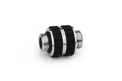 ANF Alphacool Apex Grip Doppelnippel AG/AG drehbar G1/4 chrom