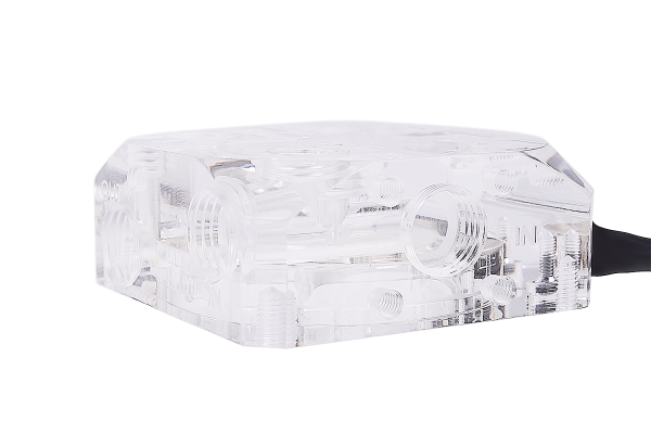 PUZ Alphacool Eisdecke DDC Acryl Aufsatz V.4