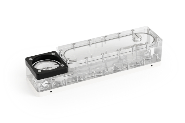 AGB Alphacool Apex Distro Plate North XL D5/DDC White
