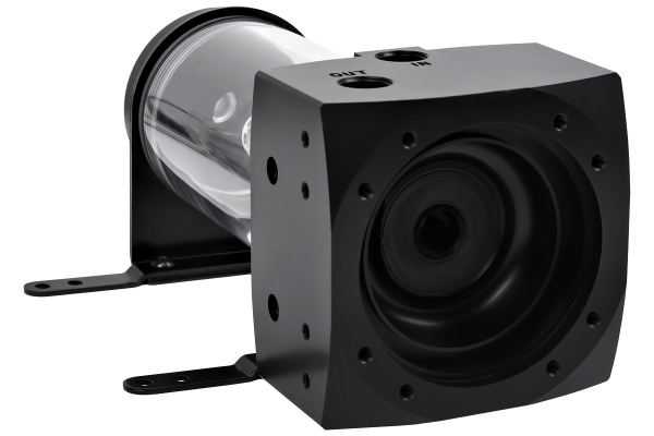 AGB Alphacool Eisbecher D5 150mm Acetal Ausgleichsbehälter EOL