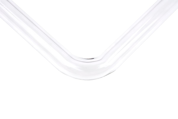 S16 Alphacool HardTube 16/11mm 90° Borosilikatglas 10/30cm