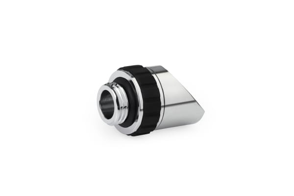 ANF Alphacool Apex Grip Adapter 45° AG/IG G1/4 drehbar chrom