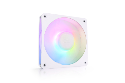 L12 Alphacool Apex Stealth Metall Aurora Lüfter Weiß 2600rpm (120x120x25mm)