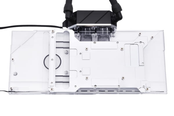 KOI Alphacool Eiswolf 2 AIO - 360mm Radeon RX 6800/6800XT Gaming Trio X mit Backplate EOL