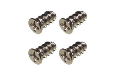 LZ Lüfterschrauben, 4 Stück (klein) - silber EOL