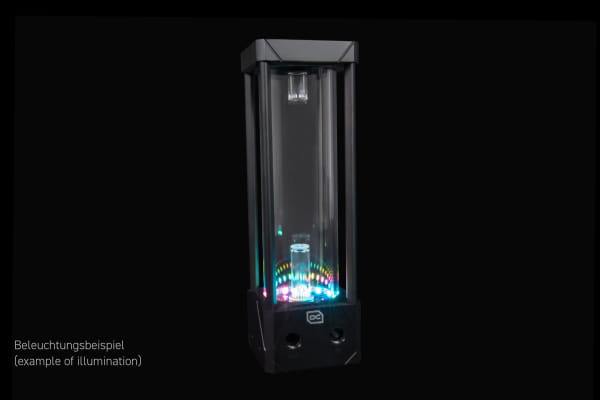 PUM Alphacool Eisbecher Aurora D5 Acetal/Glas - 250mm inkl. Alphacool VPP Apex