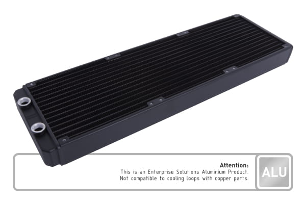RAD Alphacool ES Aluminium 420 mm T38 - (For Industry only) EOL