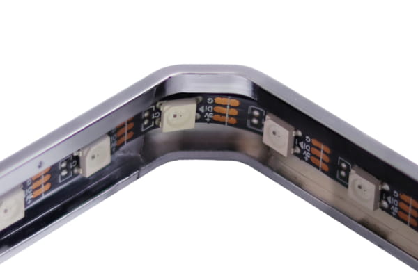 WACZ Alphacool Aurora XPX Digital RGB Frame - Chrome EOL
