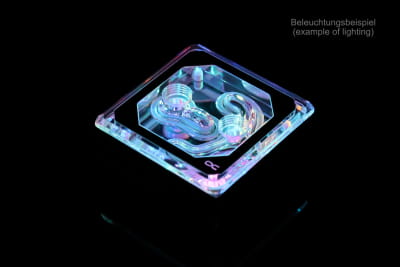 WAC Alphacool Eisblock XPX Aurora Edge - Acryl Black Digital RGB PHT EOL