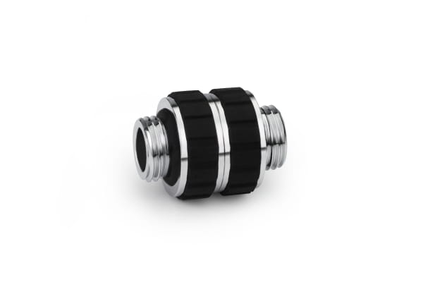 ANF Alphacool Apex Grip Doppelnippel AG/AG drehbar G1/4 chrom