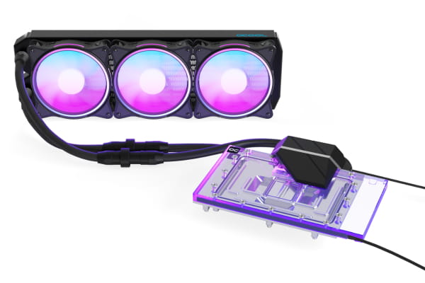 KOI B-Ware Alphacool Eiswolf 2 AIO - 360mm RTX 4090 GameRock + Phantom mit Backplate