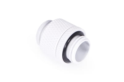 ANF Alphacool Eiszapfen Doppelnippel drehbar G1/4 AG auf G1/4 AG - White