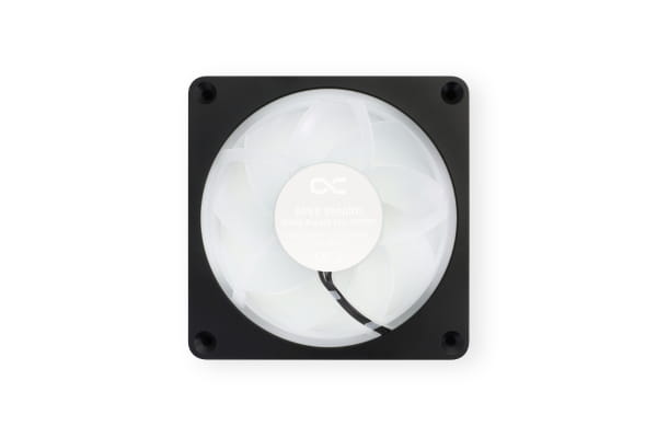 L12 Alphacool Apex Stealth Metall Aurora Lüfter Matt Schwarz 2600rpm (120x120x25mm)