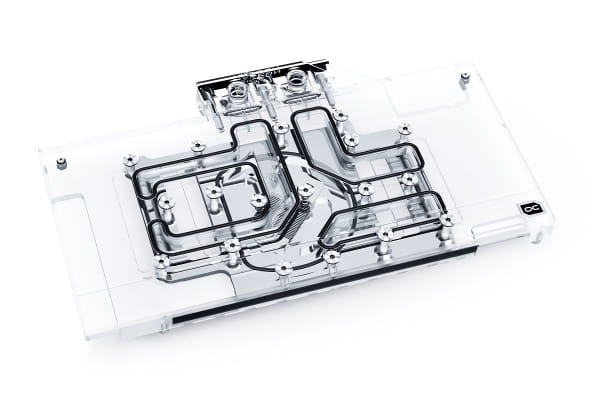 Alphacool Eisblock Aurora GPX-A Per RX 6700XT Gaming X – Waterblock Acrilico/Nickel Con Backplate