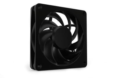 L12 Alphacool Apex Stealth Metall Power Lüfter 3000rpm Matt Schwarz (120x120x25mm)