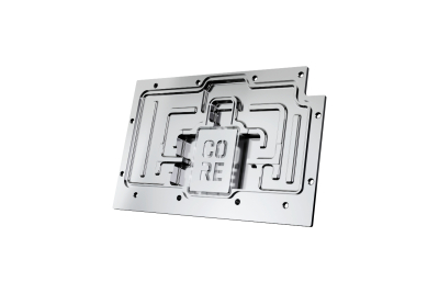 WAK Alphacool Core RX 9070 XT Swift + Quicksilver mit Backplate