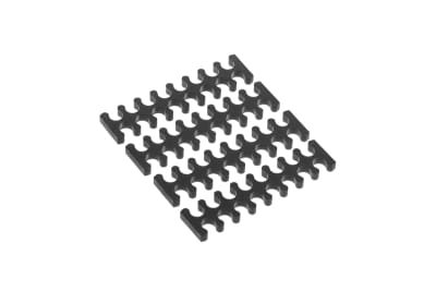 KAB Alphacool Eiskamm X16 - 3mm black - 4 Stück PHT EOL