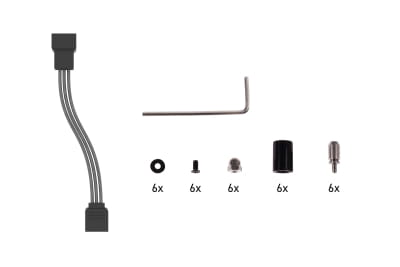 PUM Alphacool Core Flat Reservoir 360 Rechts mit VPP/D5 Apex PWM Pumpe