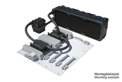 SVK Alphacool ES Pro 4U - 3 x 120 UT / 2x XPX Pro 1U / Reservoir 2U - DDC310 SVK Alphacool ES Pro 4U - 3 x 120 UT / 2x XPX Pro 1U / Reservoir 2U - DDC310