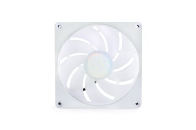 L14 Alphacool Apex Stealth Metall Aurora Lüfter 2000rpm Chrome (140x140x25mm)