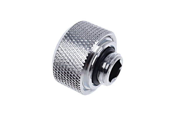 ANS Alphacool Eiszapfen 16mm HardTube Anschraubtülle G1/4 - Chrome